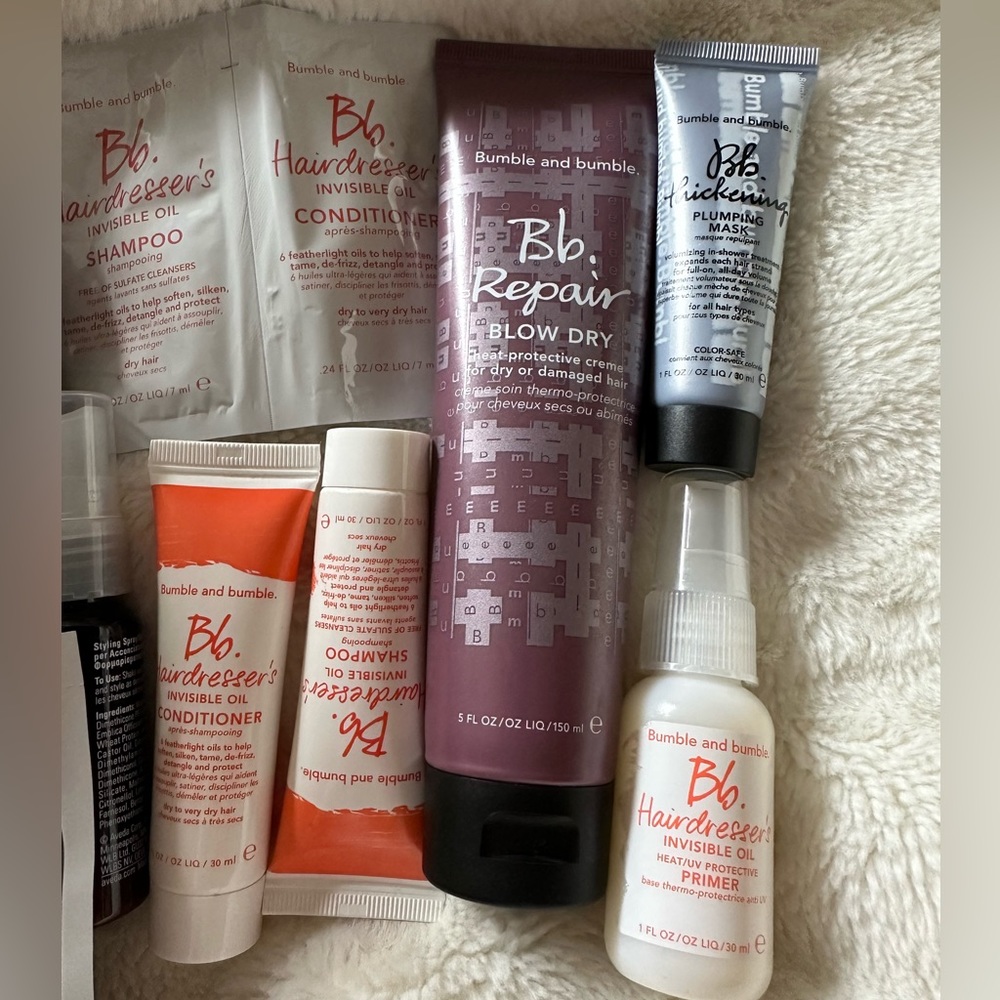{Bumble & Bumble+} Blow Dry repair cream & a bunch of extra
